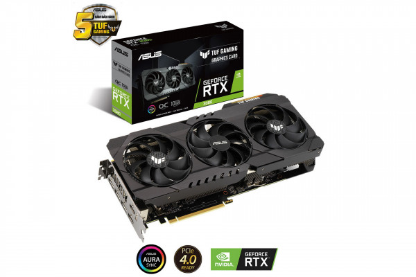 Card màn hình Asus TUF RTX 3080 10G Gaming OC