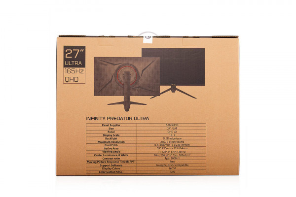 Màn hình Infinity Predator Ultra 27 inch 2K VA 165Hz