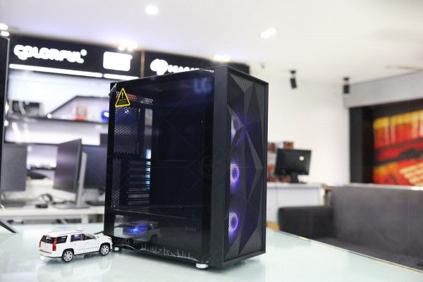 Vỏ Case SAMA 3708 kèm sẵn 3 FAN RGB