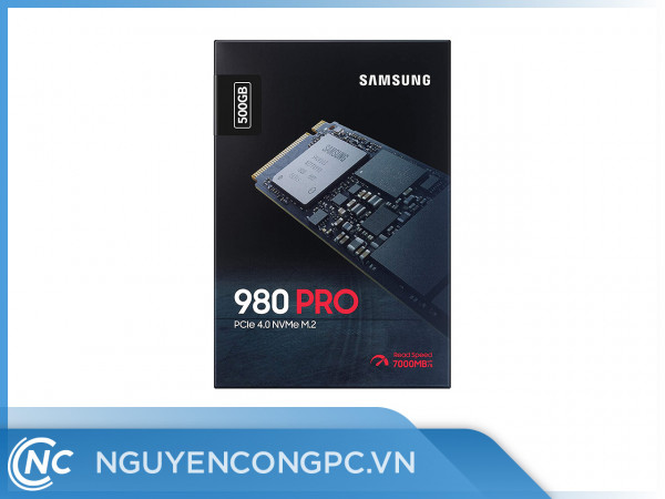 Ổ cứng SSD Samsung 980 PRO 500GB PCIe 4.0 M.2 NVMe