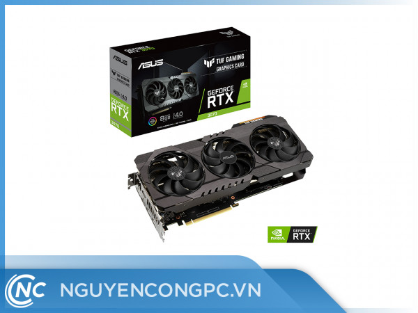 VGA ASUS TUF Gaming GeForce RTX 3070 8G