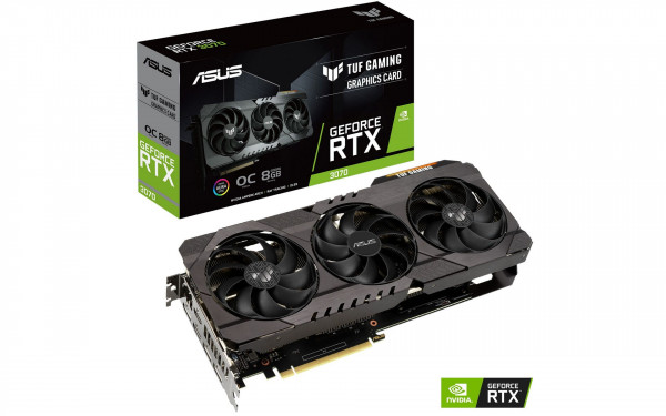 Card màn hình ASUS TUF Gaming GeForce RTX 3070 OC 8G