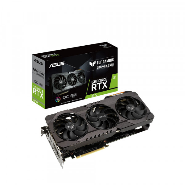 Card màn hình ASUS TUF Gaming GeForce RTX 3070 OC 8G