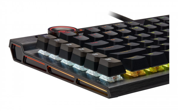 Bàn phím cơ quang học Corsair K100 RGB OPX Switch - Black