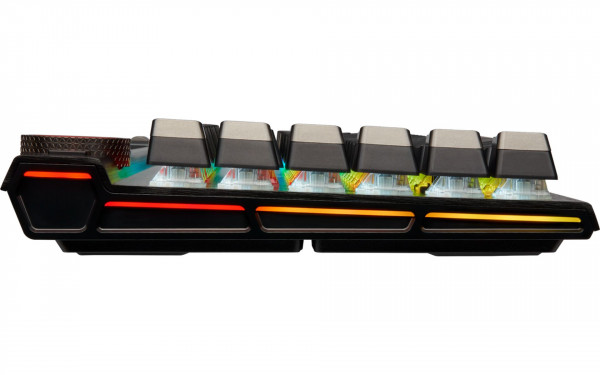 Bàn phím cơ quang học Corsair K100 RGB OPX Switch - Black