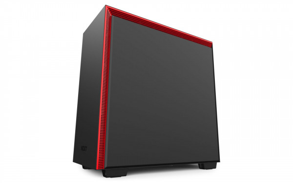 Vỏ Case NZXT H710i Smart Matte Black Red
