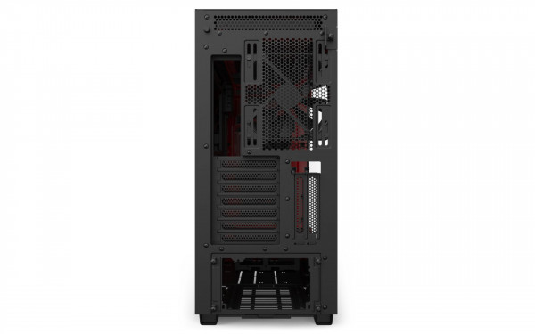 Vỏ Case NZXT H710i Smart Matte Black Red