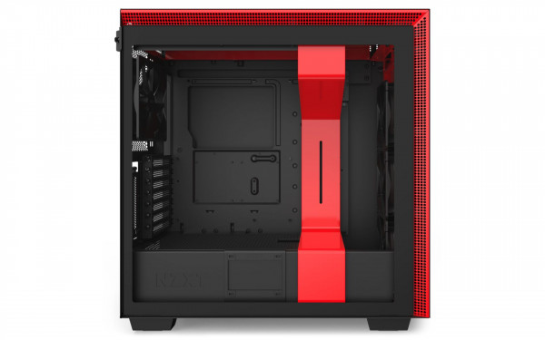 Vỏ Case NZXT H710i Smart Matte Black Red