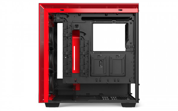 Vỏ Case NZXT H710i Smart Matte Black Red