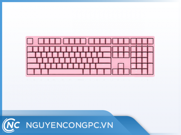 Bàn phím cơ AKKO 3108S Pink LED White