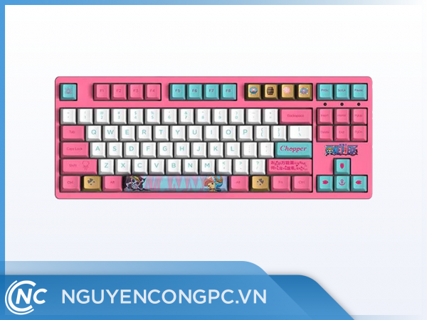 Bàn phím cơ Akko 3087 v2 One Piece - Chopper (Akko switch)