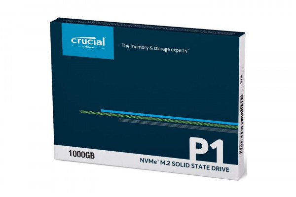 Ổ cứng SSD Crucial P1 1TB NVMe M.2 PCIe Gen3 x4 CT1000P1SSD8