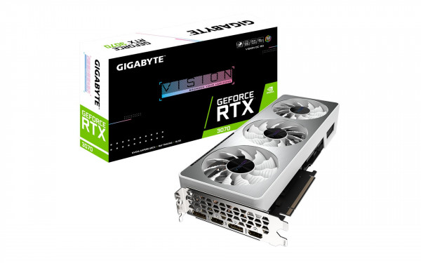 Card Màn Hình Gigabyte GeForce RTX 3070 VISION OC 8G