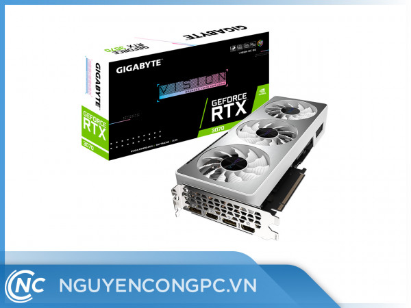 Card Màn Hình Gigabyte GeForce RTX 3070 VISION OC 8G