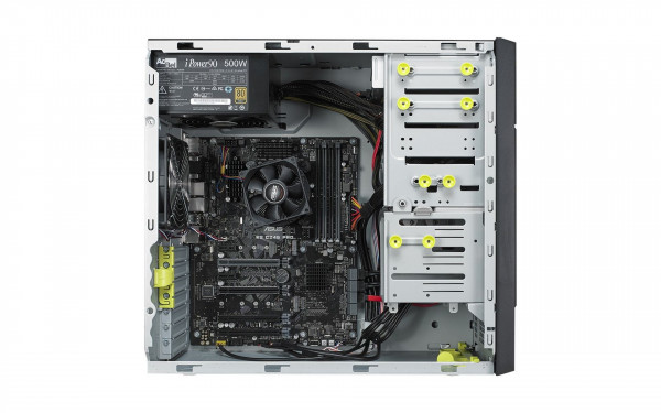 Máy tính đồng bộ ASUS WORKSTATION E500 G5-9500013Z (i5-9500/8G/1T/2 x Intel LAN/C246/KB/M/300W/ĐEN/LNXDGW)