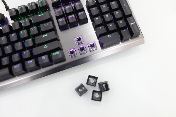 Bàn phím cơ Motospeed CK108 Grey LED Rainbow