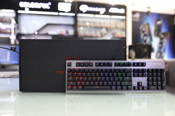 Bàn phím cơ Motospeed CK108 Grey LED Rainbow