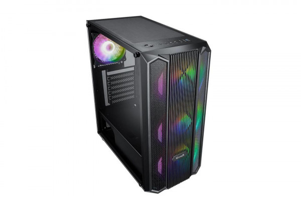 Vỏ máy tính Vitra NEFERTITI Q1 (E-ATX Kèm 3 Fan Dual Ring)