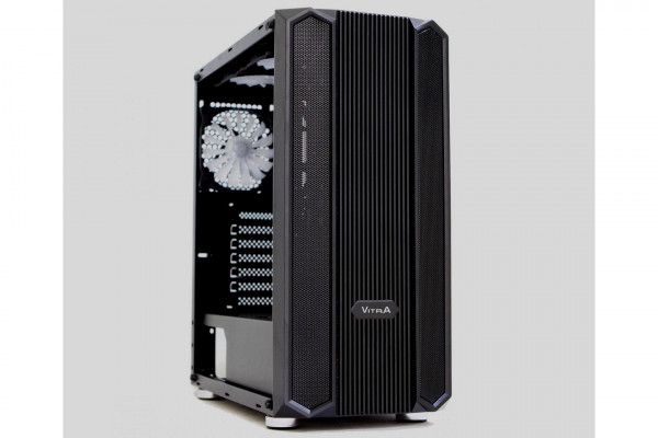 Vỏ máy tính Vitra NEFERTITI Q1 (E-ATX Kèm 3 Fan Dual Ring)