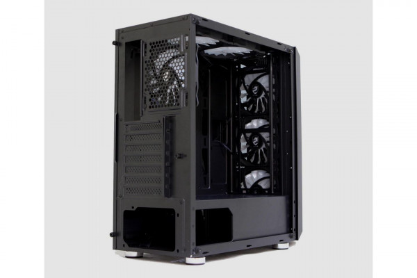 Vỏ máy tính Vitra NEFERTITI Q1 (E-ATX Kèm 3 Fan Dual Ring)