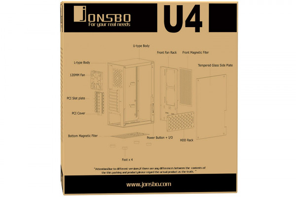 Vỏ máy tính Jonsbo U4 White