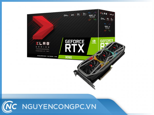 Card Đồ Họa PNY GeForce RTX 3090 24GB XLR8 Gaming REVEL EPIC-X RGB Triple Fan Edition