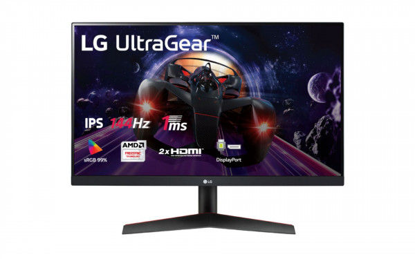 Màn hình LG 24GN600-B (23.8inch/FHD/IPS/HDR/144Hz/1ms/G-SYNC/FreeSync)