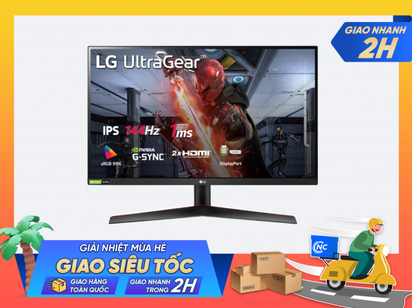 Màn hình LG 27GN600-B (27inch/FHD/IPS/HDR/144Hz/1ms/G-SYNC/FreeSync)
