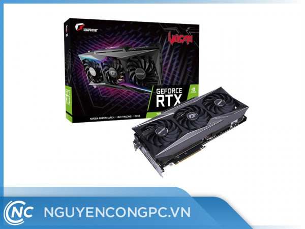 Card đồ họa Colorful iGame GeForce RTX 3060 Ti Vulcan OC-V