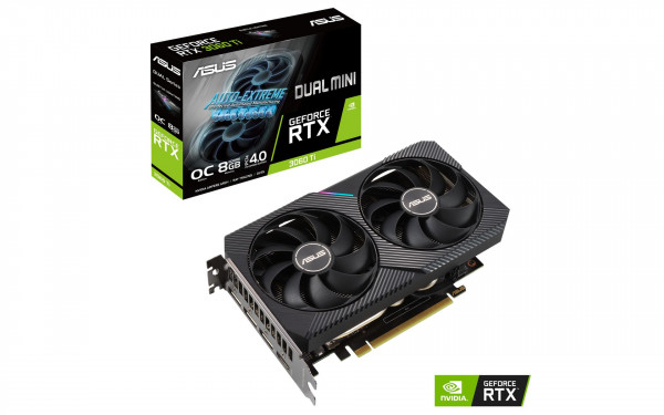 Card đồ họa ASUS DUAL RTX 3060 Ti MINI OC
