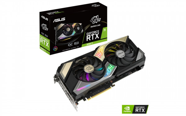 Card đồ họa ASUS RTX 3060 Ti 8GB KO OC GAMING