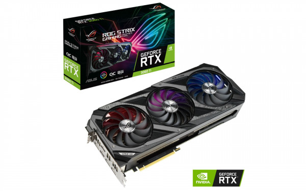 Card đồ họa ASUS ROG STRIX RTX 3060 Ti OC 8GB