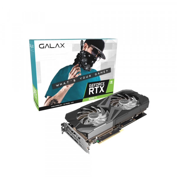 Card Đồ Họa GALAX RTX 3060 Ti 8GB EX Black (1-Click OC)