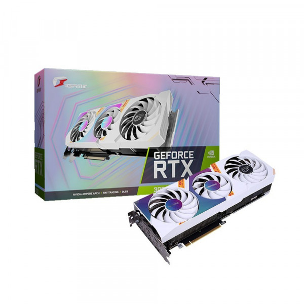 Card Màn Hình Colorful IGame GeForce RTX 3060 Ti Ultra White OC GDDR6X V2-V