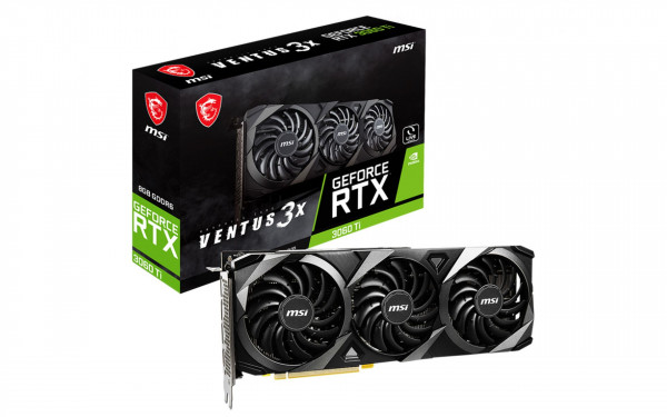 Card đồ họa MSI RTX 3060 Ti VENTUS 3X 8GB