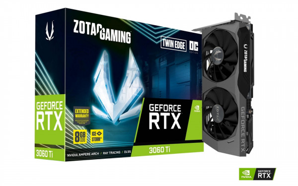 Card đồ họa ZOTAC RTX 3060 Ti Twin Edge OC
