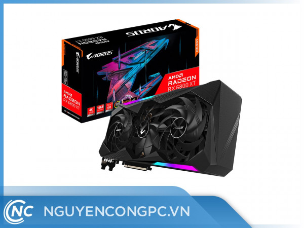 Card Đồ Họa Gigabyte AORUS Radeon RX 6800 XT MASTER 16G