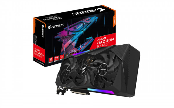 Card Đồ Họa Gigabyte AORUS Radeon RX 6800 XT MASTER TYPE C 16G