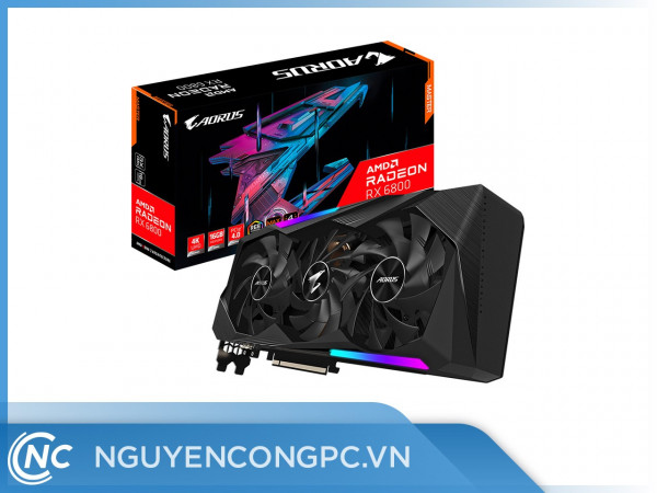 Card Đồ Họa Gigabyte AORUS Radeon RX 6800 XT MASTER TYPE C 16G