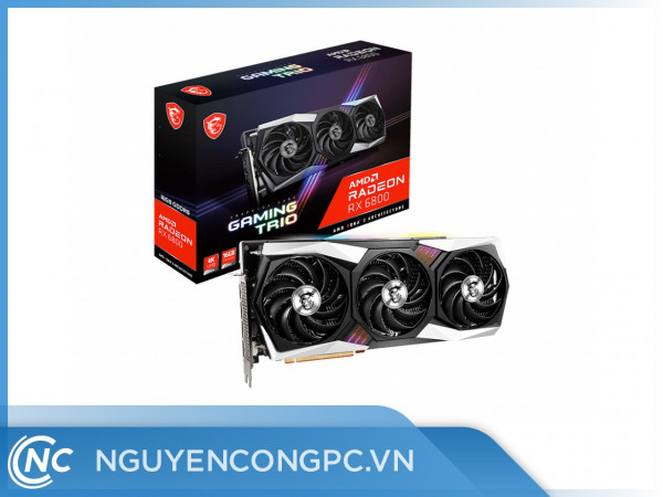 Card Đồ Họa MSI Radeon RX 6800 GAMING TRIO 16G