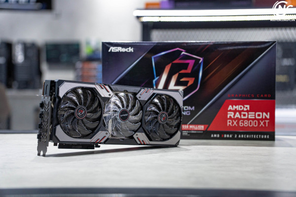 Card màn hình ASRock Radeon RX 6800 XT Phantom Gaming D 16G OC