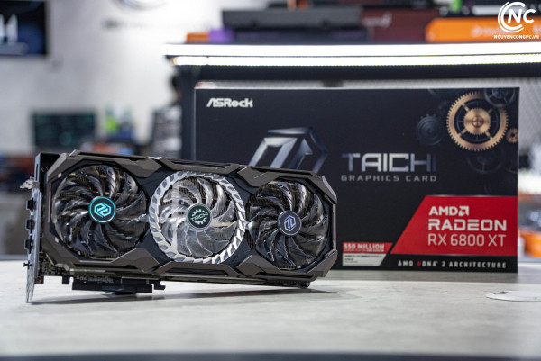 Card màn hình ASRock Radeon RX 6800 XT Taichi X 16G OC