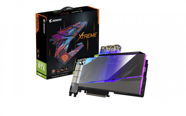 Card Đồ Họa GIGABYTE AORUS GeForce RTX 3080 XTREME WATERFORCE WB 10G