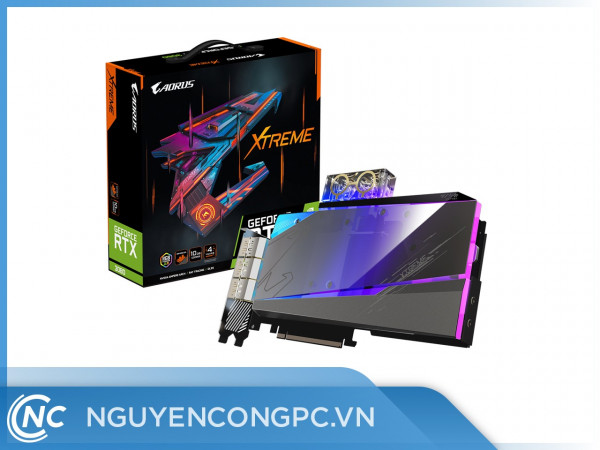 Card Đồ Họa GIGABYTE AORUS GeForce RTX 3080 XTREME WATERFORCE WB 10G
