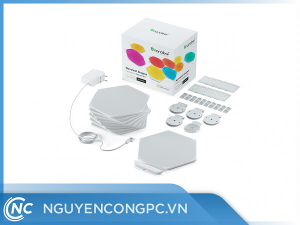 Đèn thông minh Nanoleaf Shapes Hexagon - Smarter Kit (9 pieces)