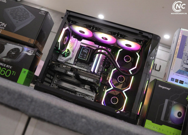 Bộ PC Đồ Hoạ Intel Core Ultra 7 265K, RAM 32GB, RTX 5060 Ti 16GB