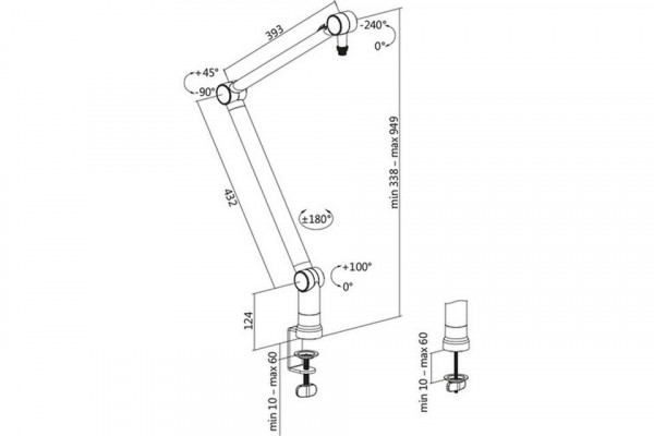 Tay nối dài Thronmax Zoom S3