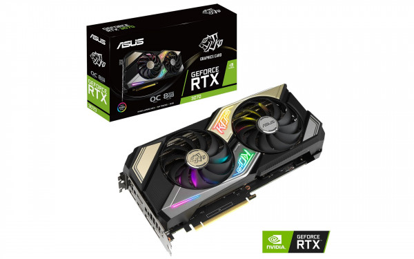 Card Đồ Họa ASUS KO GeForce RTX 3070 OC Edition 8GB GDDR6