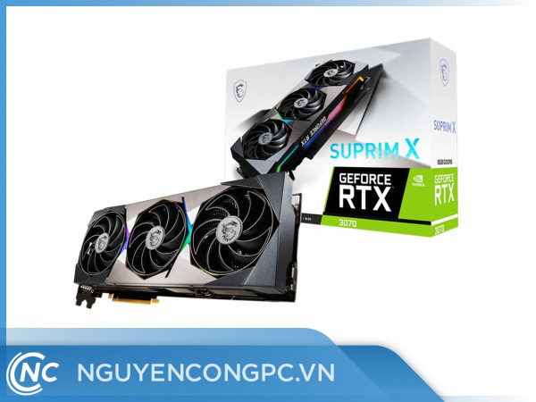 Card Đồ Họa MSI GeForce RTX 3070 SUPRIM X 8G