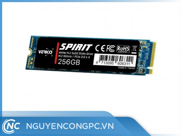 Ổ Cứng SSD Verico Spirit L 256GB NVMe M.2 PCIe